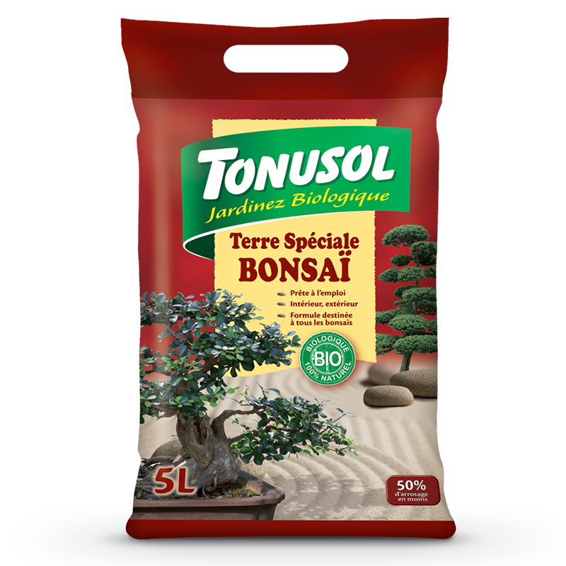 Terre Spéciale Bonsaï Bio 5L Tonusol
