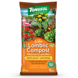 Lombric Compost Bio 20 Kg Tonusol